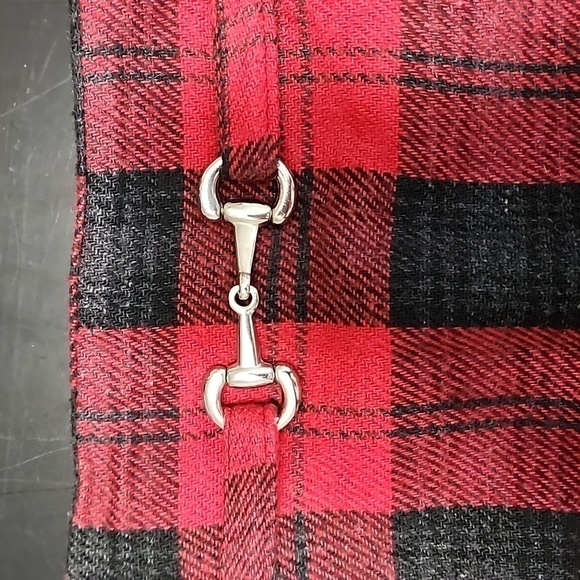 Hillard & Hanson plaid skirt Sz 12 - Picture 2 of 8